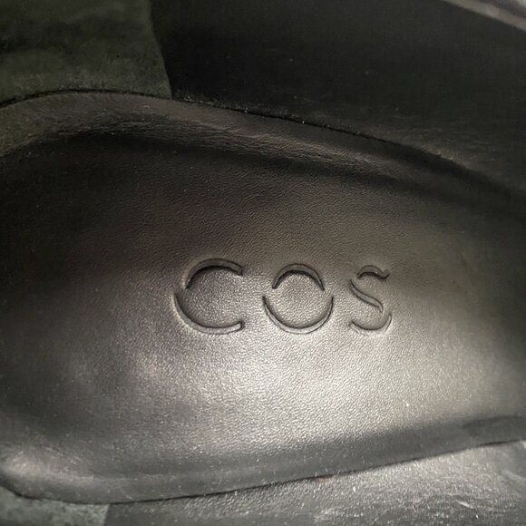 COS Pointed Suede Black Heels - Picture 9 of 13